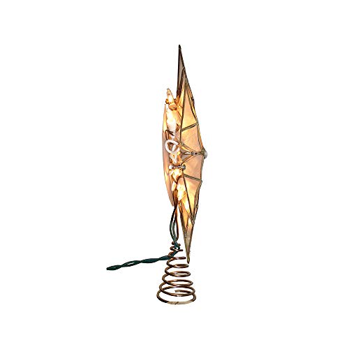 10-Light 12-Point Capiz Star Treetop F595