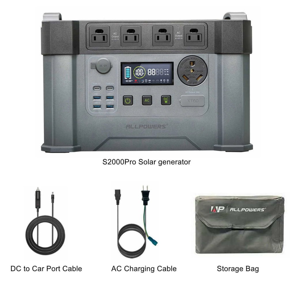 2400W 1500Wh Portable Power Station C635