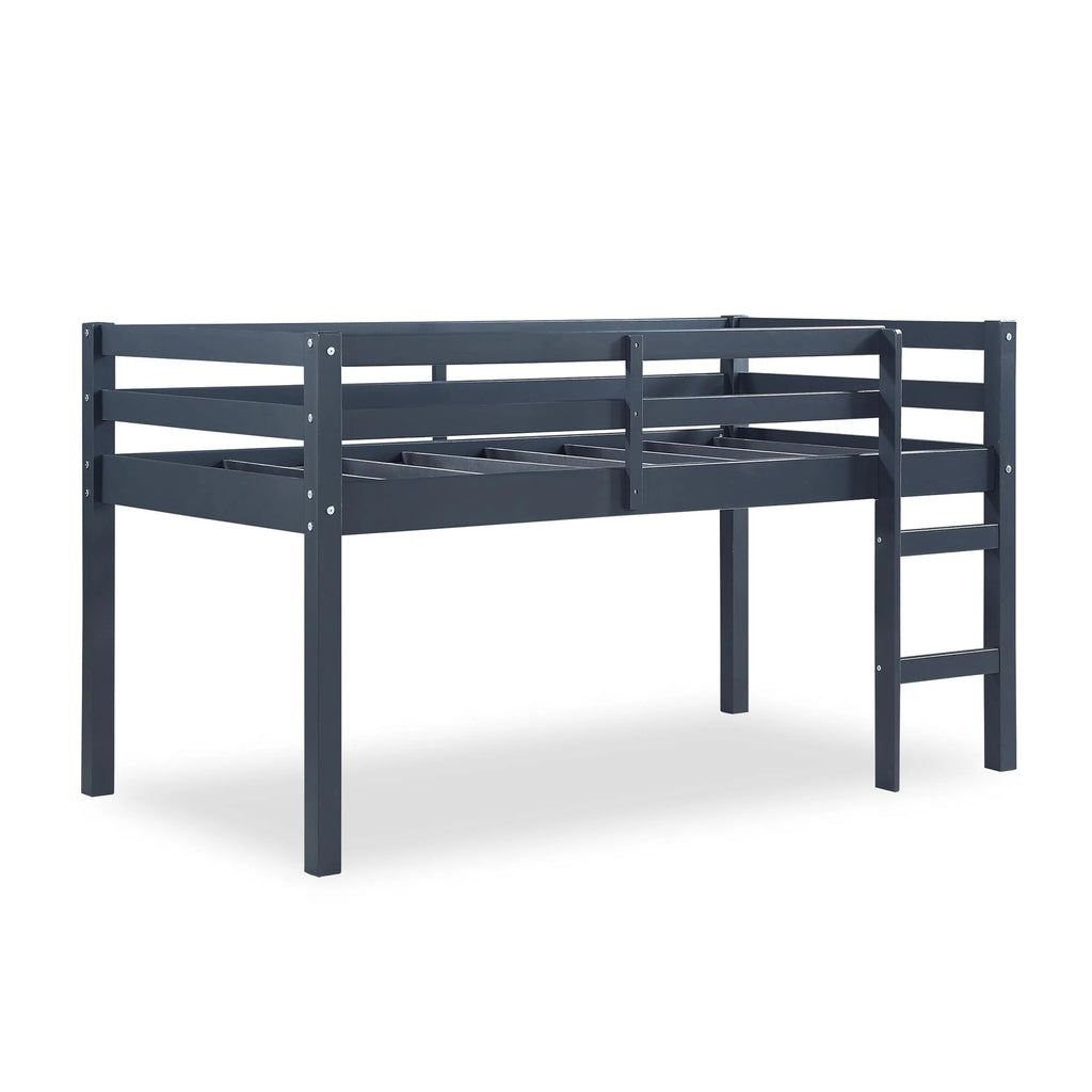 Blue Twin Loft Bed N834