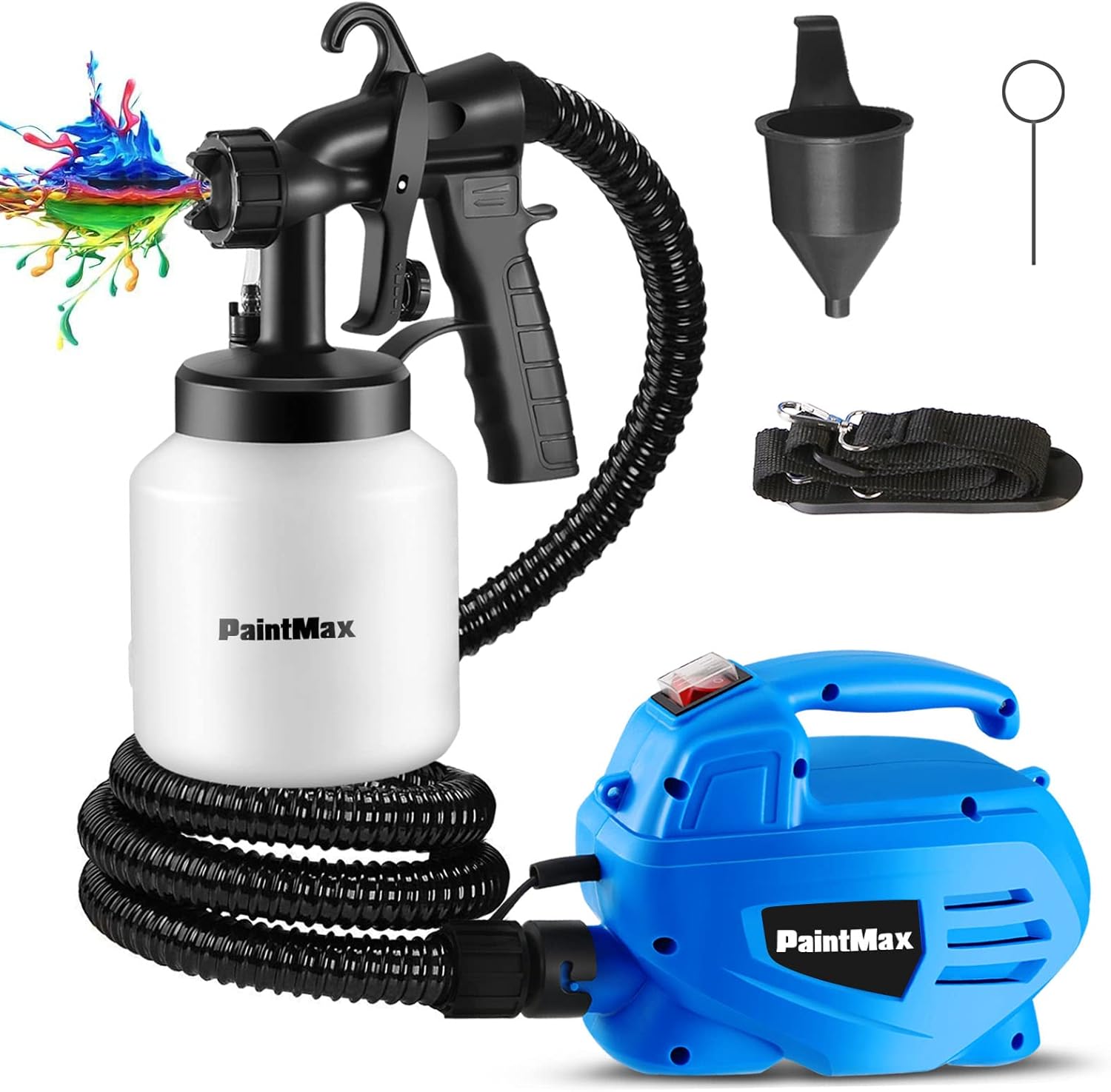 650W HVLP Spray Gun with 3 Patterns & 800ML Container U19990