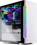 White Gaming PC Desktop with Intel Core i5 10400F, RTX 3060, 16GB DDR4 RAM, 1TB NVME SSD G944