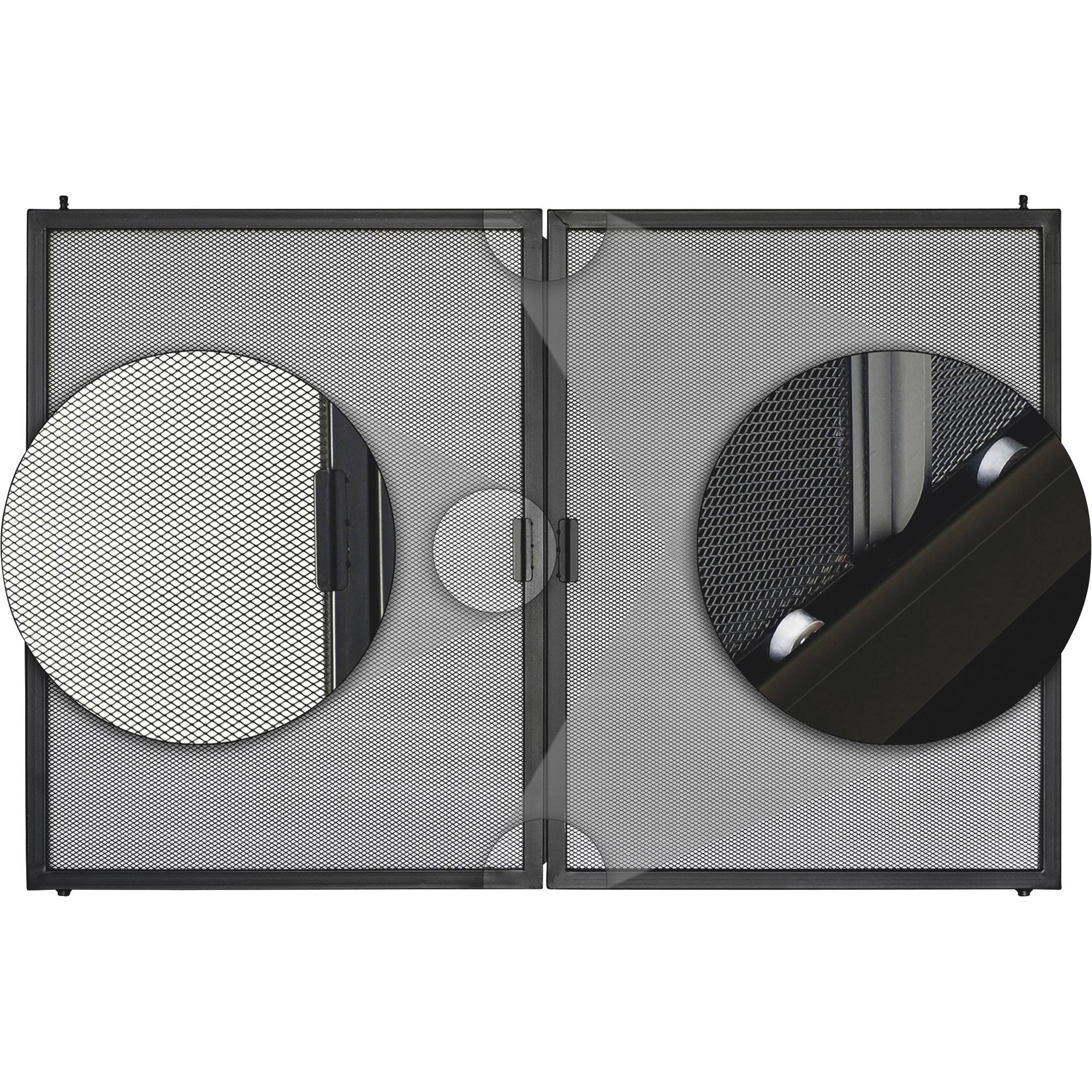 Small Glass Fireplace Doors K98888