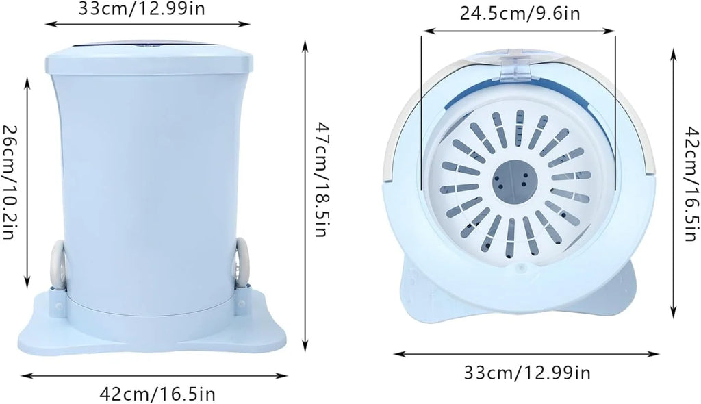 12L Manual Spin Dryer with Drain Hose M402144
