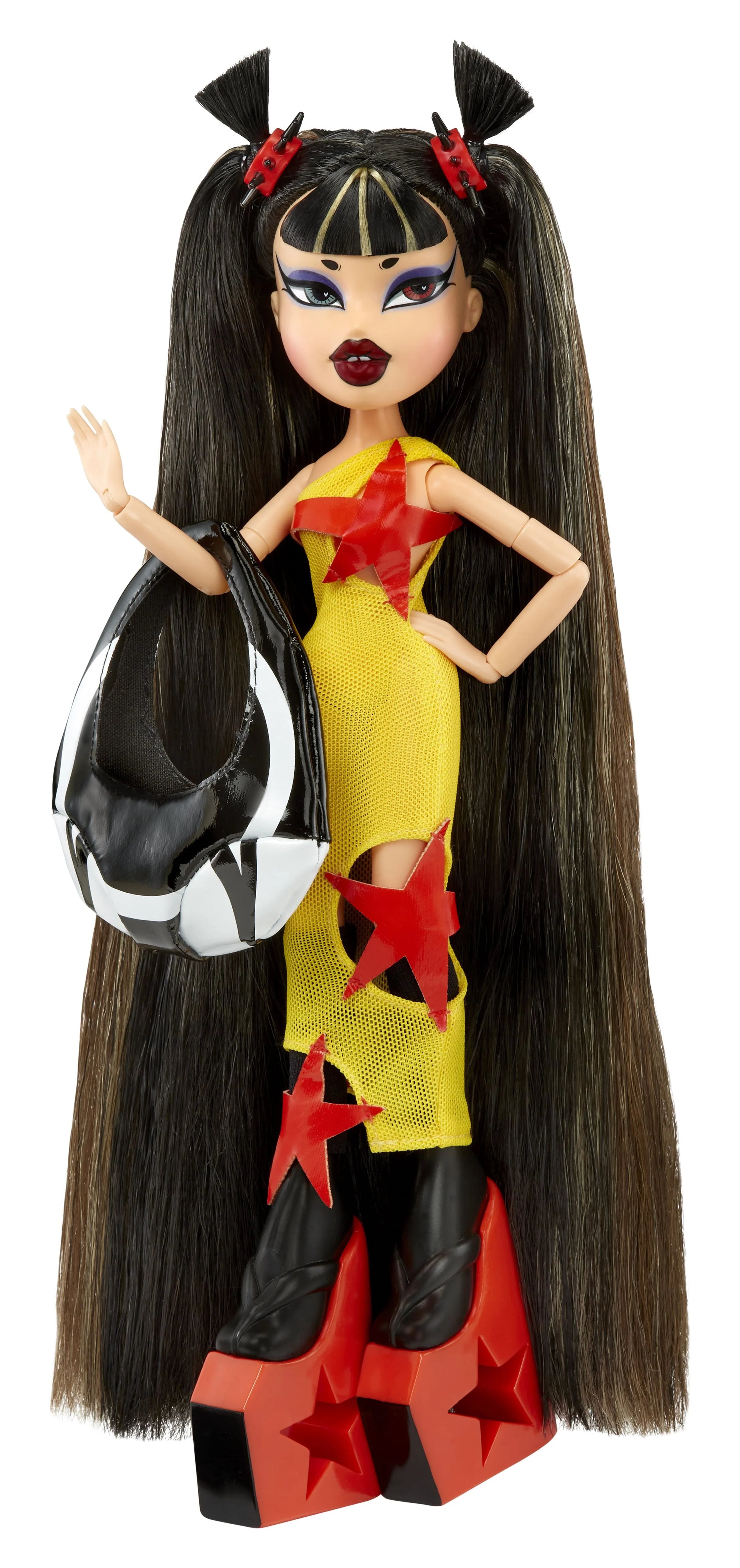 Bratz x Mowalola Special Edition Jade Fashion Doll with 2 Outfits, Assembled 12 inch W748881