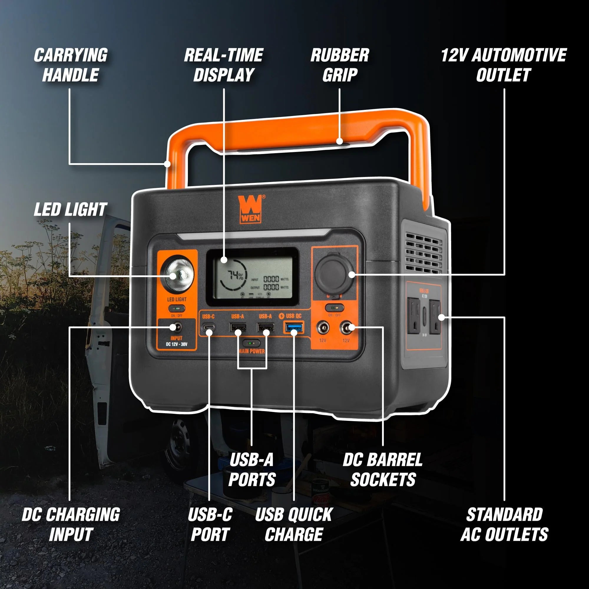 300-Watt 269Wh Lithium-Ion Power Station H89722