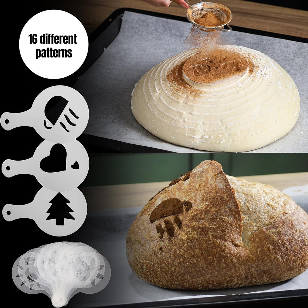 Round 9 inch Sourdough Proofing Basket J638041