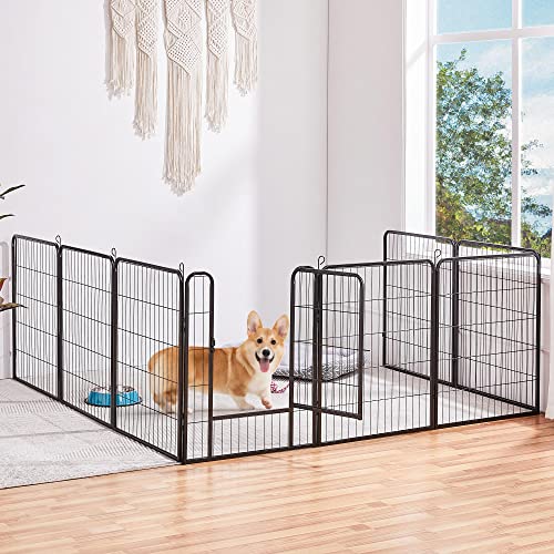 8 Panels Metal Dog Playpen U8006