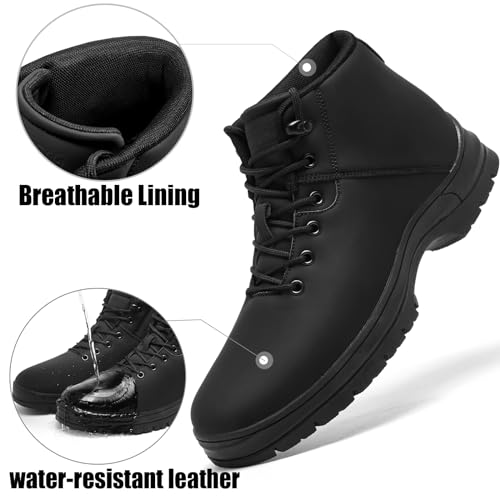 Mens Lightweight Water Resistant Mid Ankle Hiking Boots K676166
