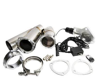 3 inch SS Exhaust Cutout Valve System Electric R6212