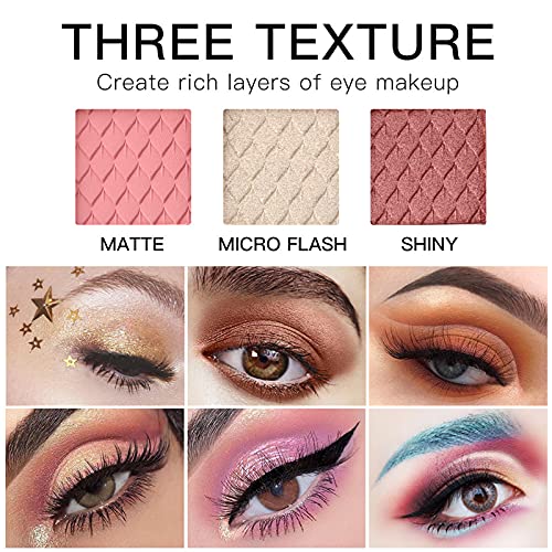 All-in-one Makeup Kit with Eyeshadow Palette Lipstick Blush Foundation Concealer Face Powder Mascara Lipgloss Brush A1500