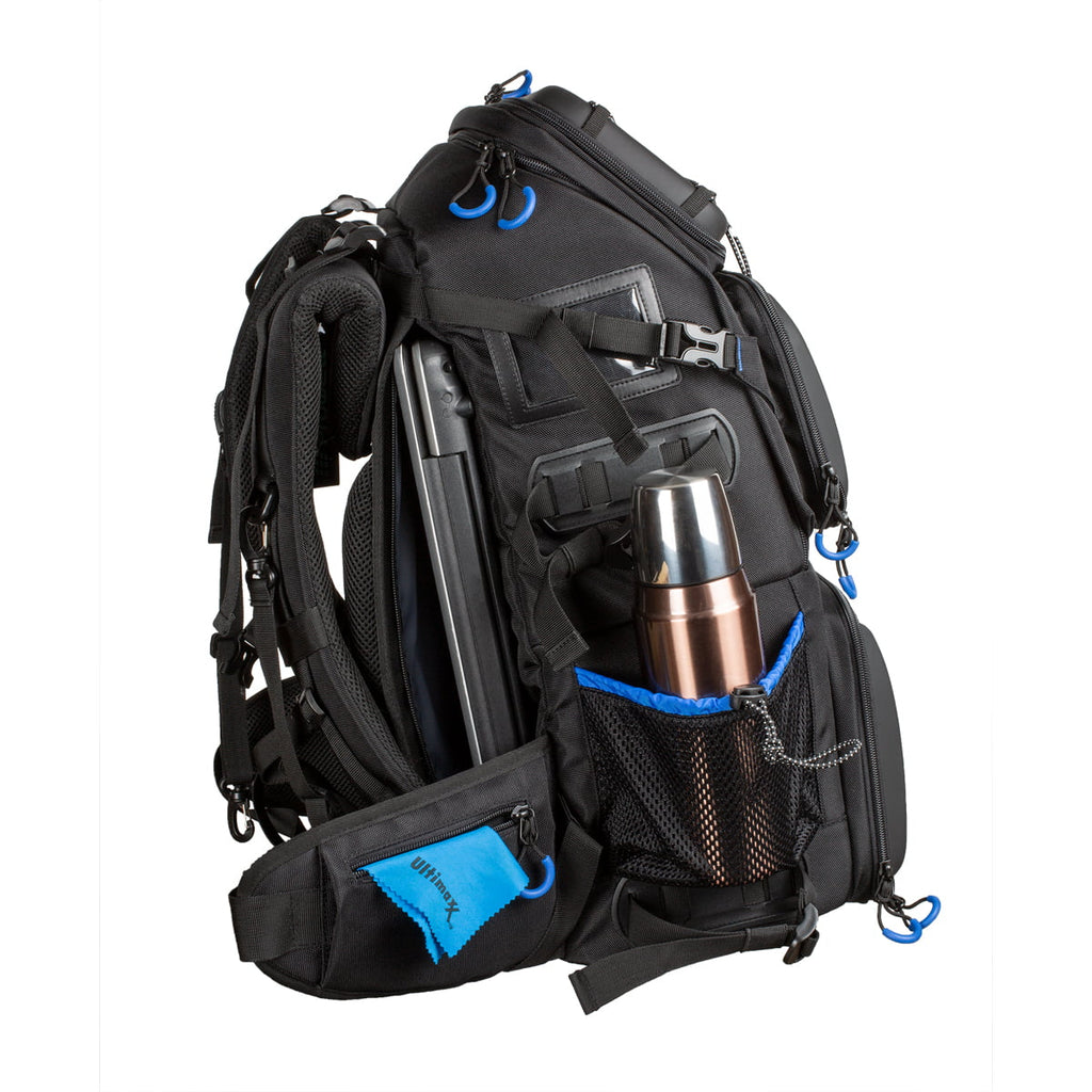 Heavy Duty Camera Backpack with Removable Gadget Bag & Waterproof Rain Cover S636
