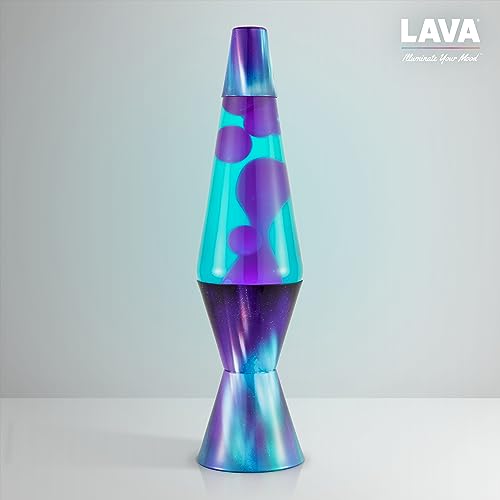 14.5" Purple Wax and Blue Liquid Motion Light L201916