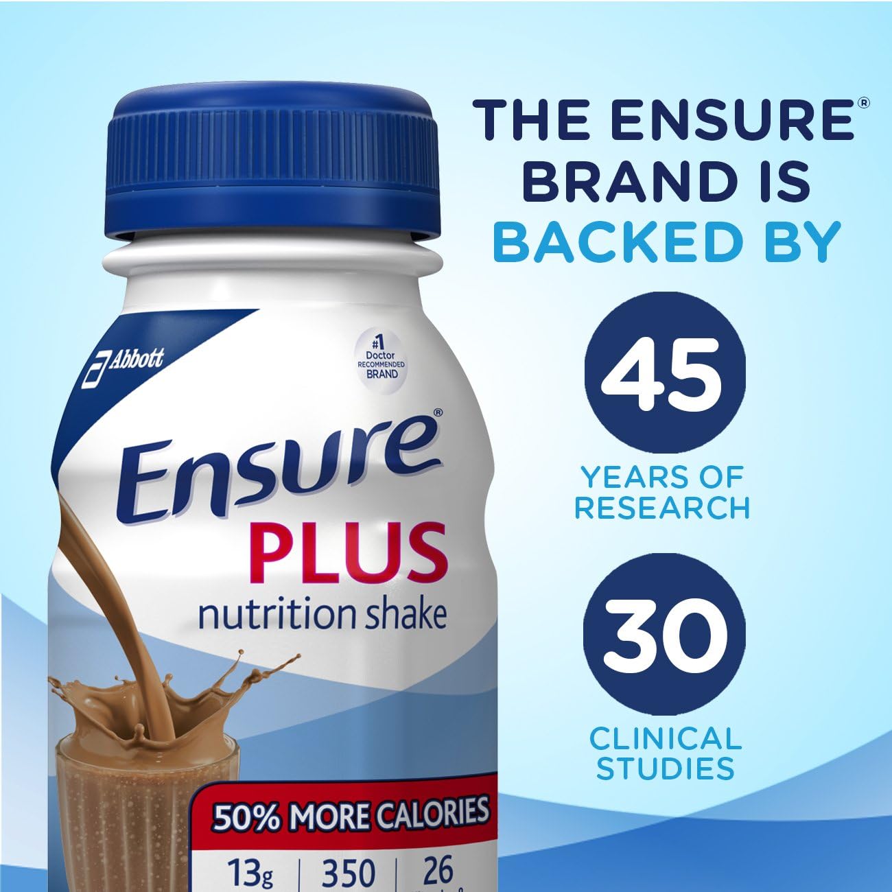 Milk Chocolate 8 fl oz 16 count Nutrition Shake J885678