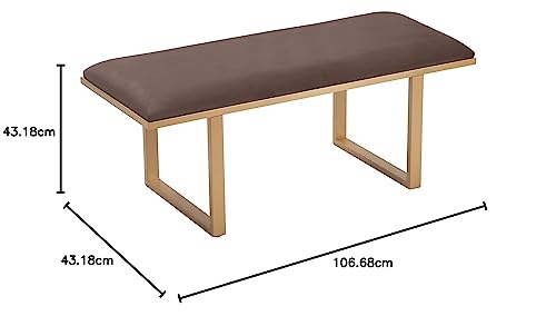 Dark Grey Velvet Bedside Bench S9570
