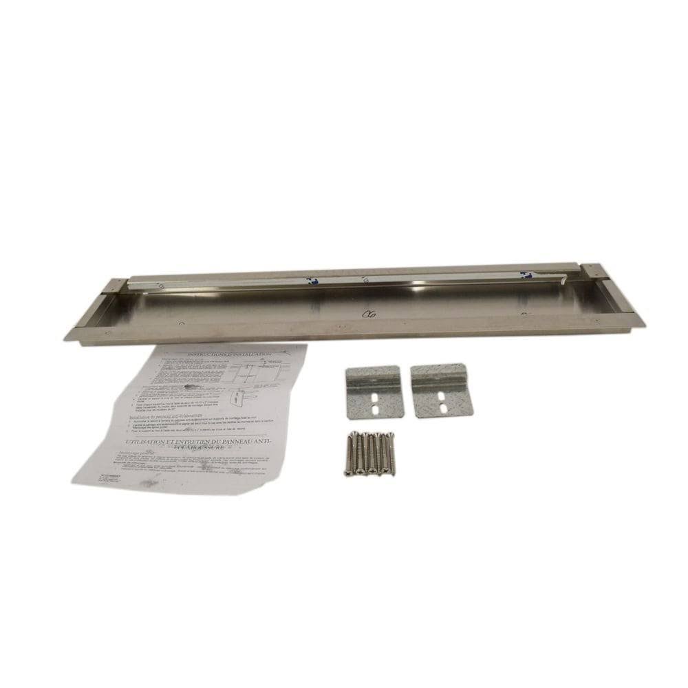 Slide-in Stainless Steel Backsplash M9614