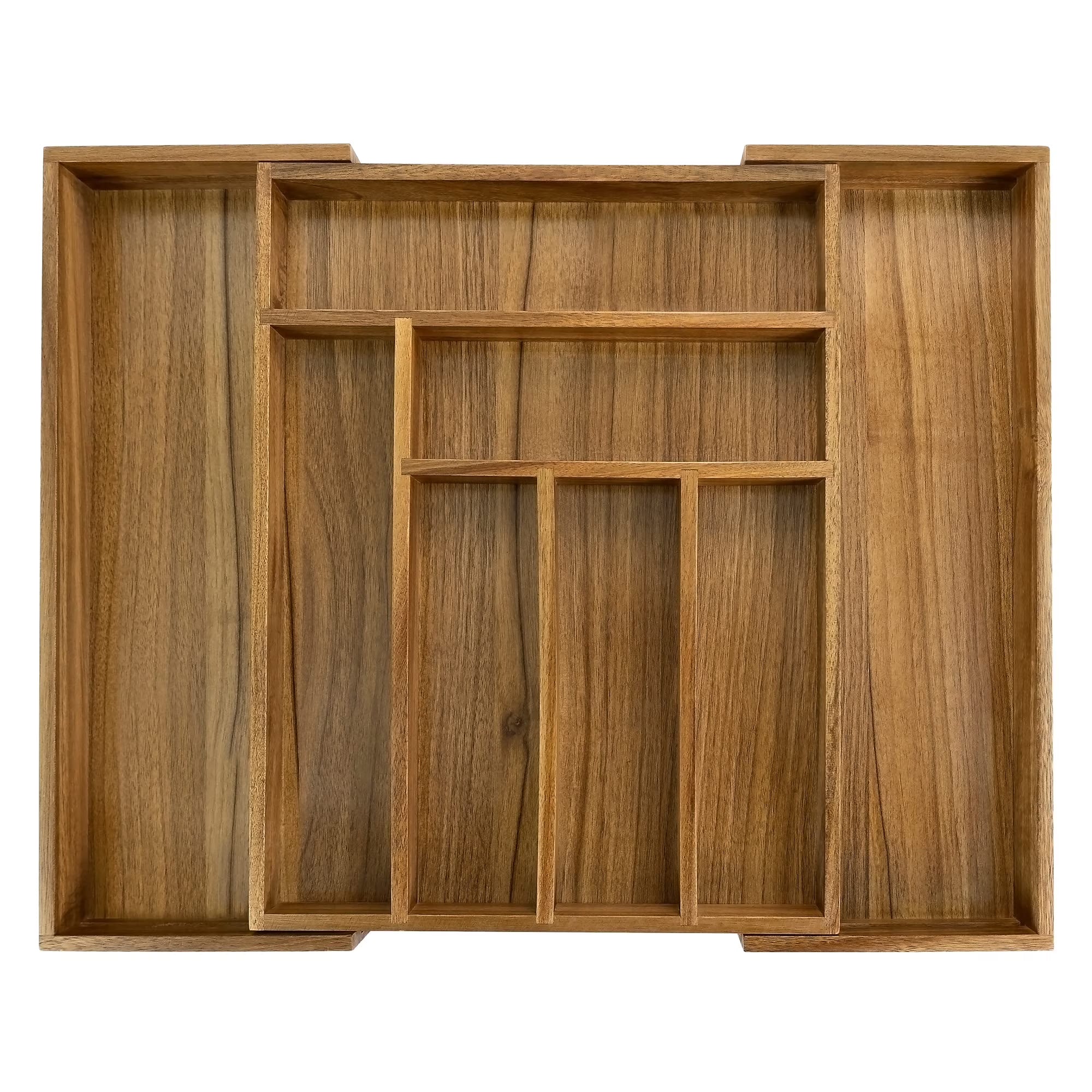 Acacia 8 Compartment Cutlery Tray Organizer I89526