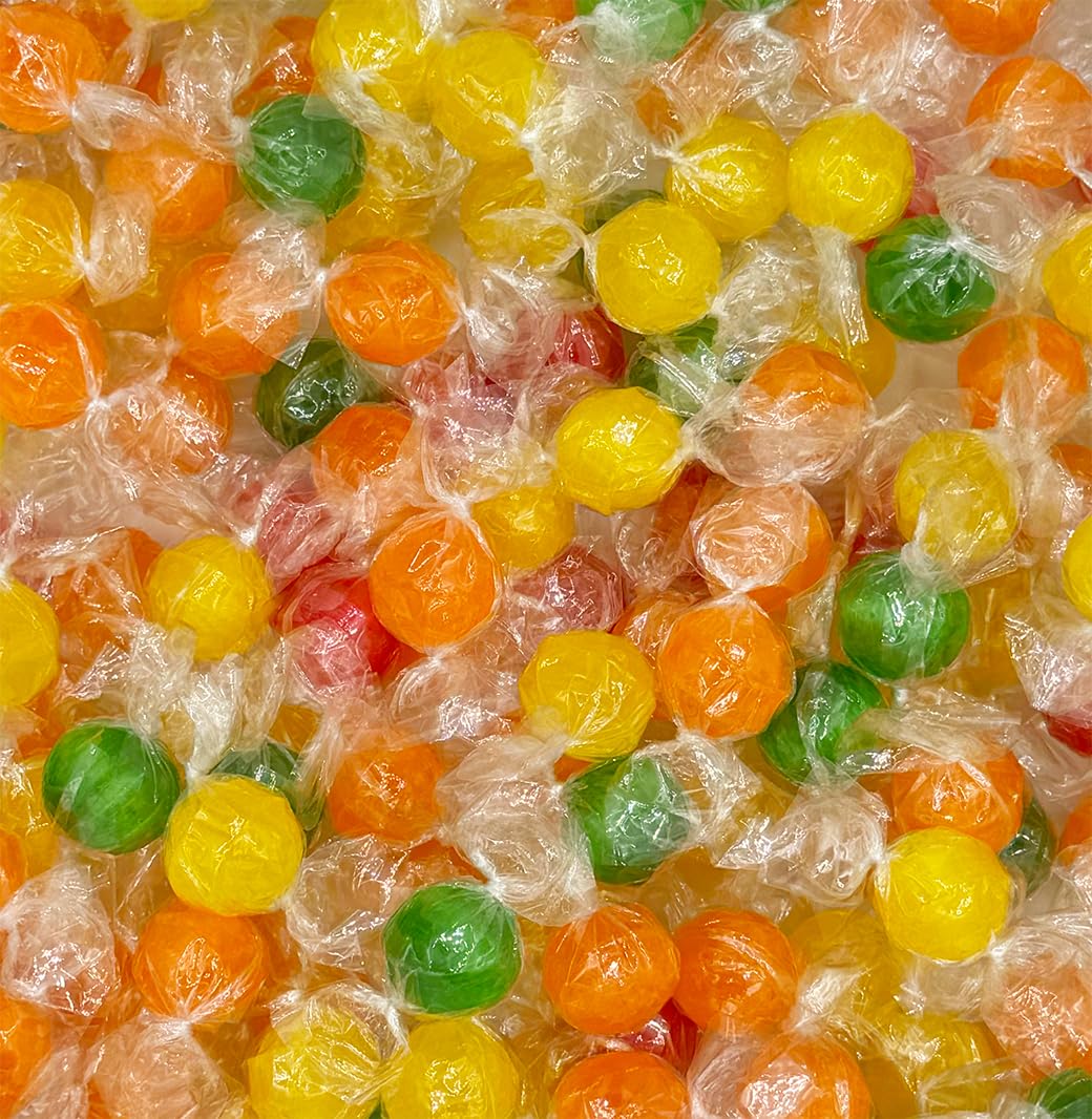Assorted Fruit Sour Balls Hard Candy (1lb) B2047
