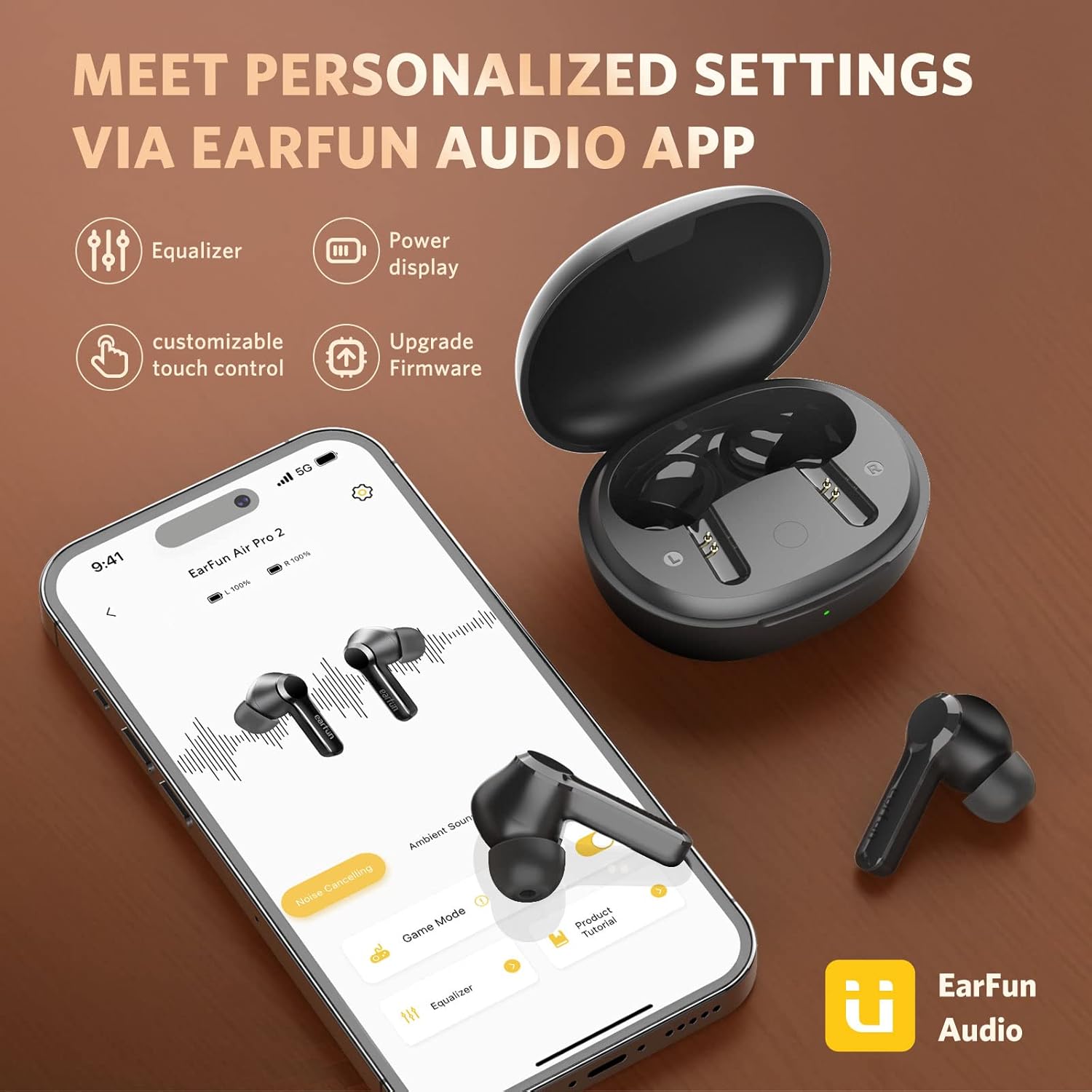 Noise Cancelling Wireless Earbuds E5586