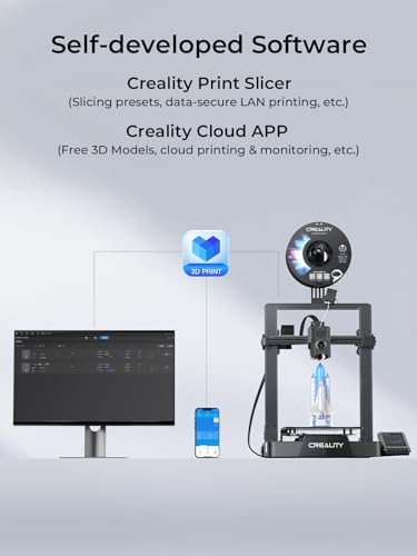 3D Printer, 500 mm/s High-Speed Printing, 220×220×250 mm Print Volume M7433