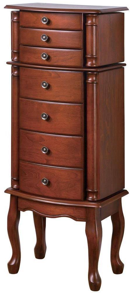 Warm Brown Jewelry Armoire P997