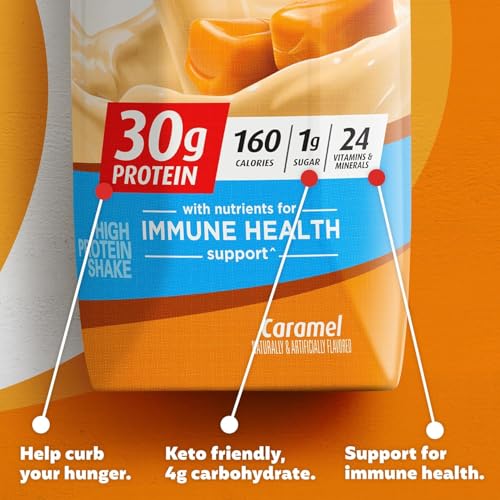 Cafe Latte Protein Shake, 30g Protein, 11 fl oz Pack of 12 N381838