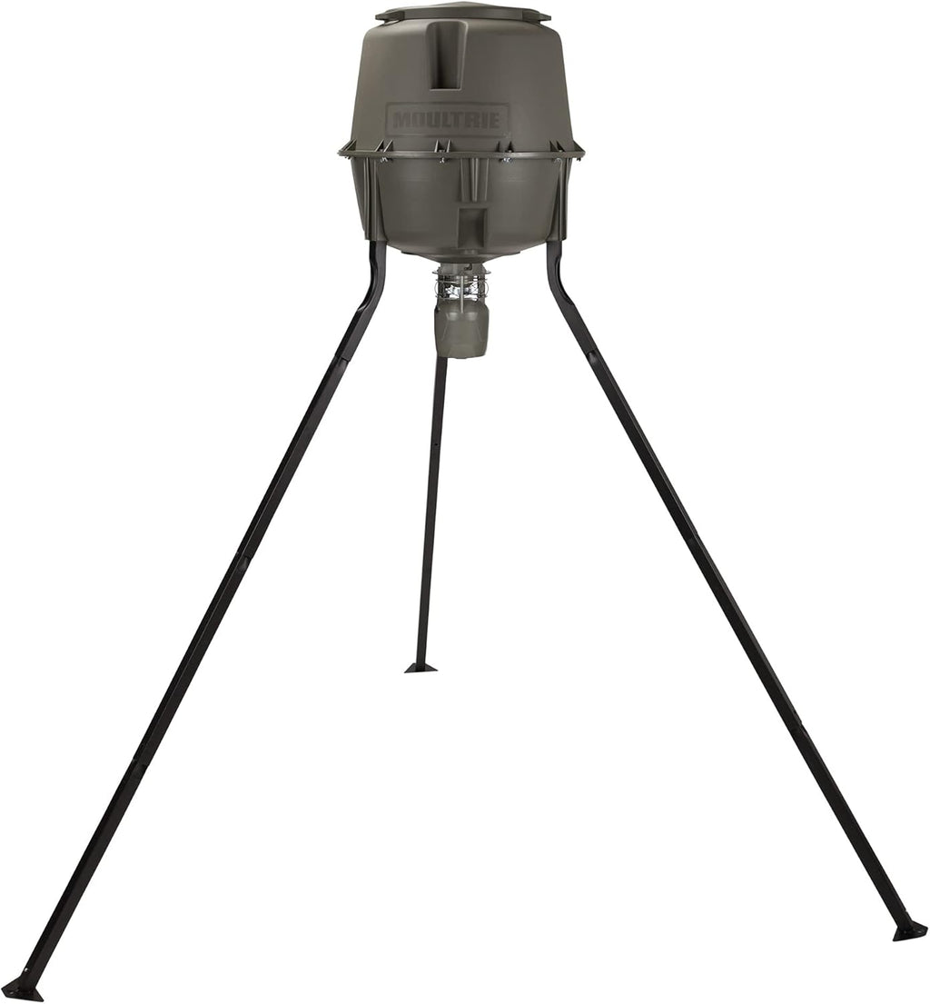 30 Gallon Molded Plastic Deer Feeder Tripod B48322