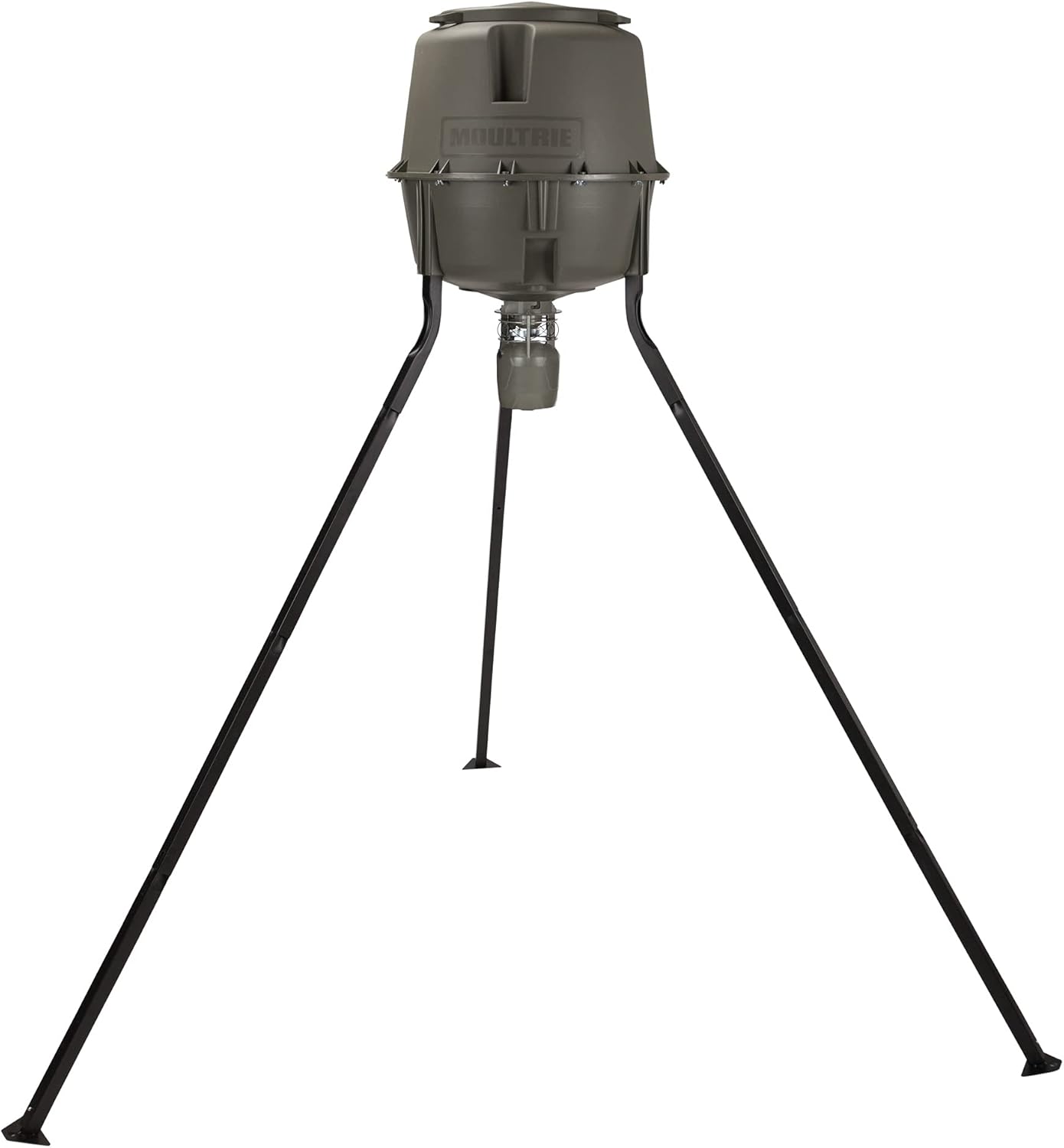 30 Gallon Molded Plastic Deer Feeder Tripod B48322