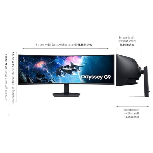49" DQHD 1000R Curved Gaming Monitor, 240Hz, 1ms(GtG), DisplayHDR 1000 L157