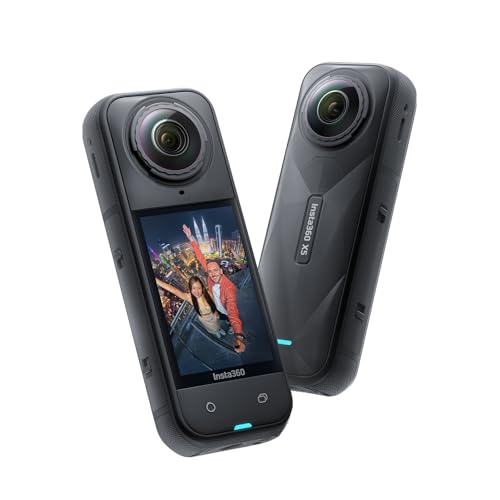 Waterproof 8K 360° Action Camera with Replaceable Lens L450