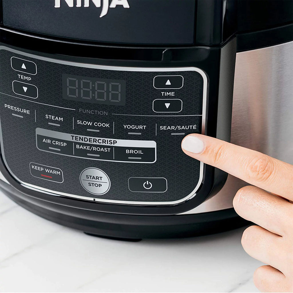 Silver 9 in 1 Pressure Cooker and Air Fryer N72463