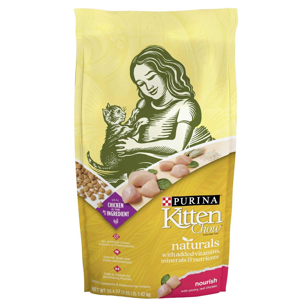 Kitten Chow Naturals Cat Dry Food O313