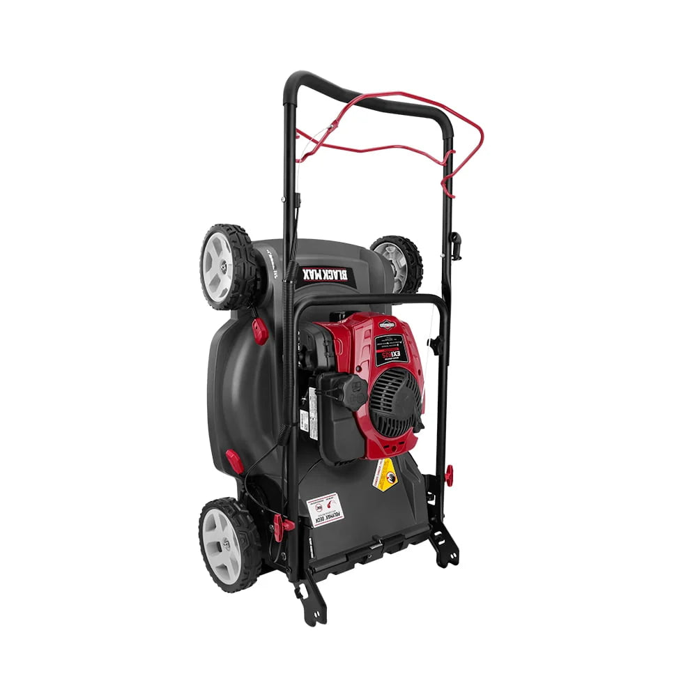 Black 21-Inch 150cc Self-Propelled Gas Mower J83535