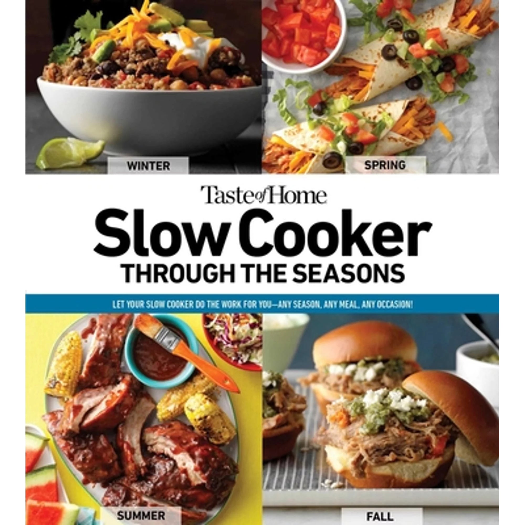 352 Recipes Slow Cooker Cookbook Paperback N523