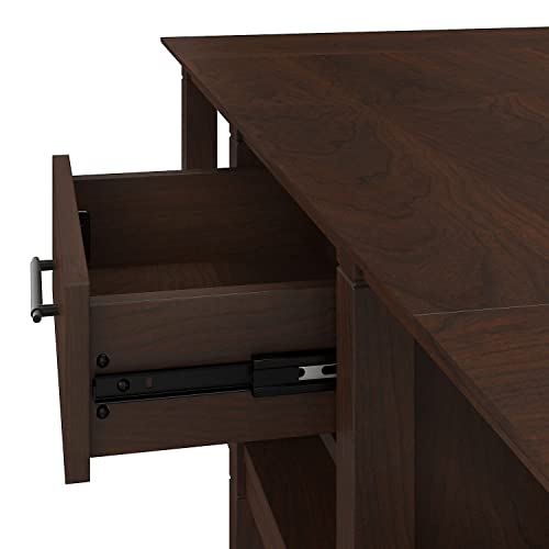 Aged Bronze Coffee Table with Storage V9964