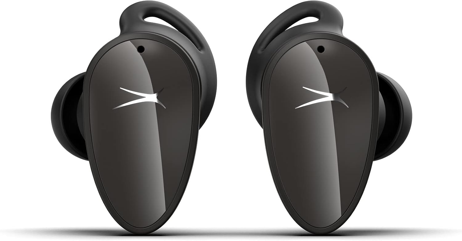 Charcoal Grey Noise Cancelling Bluetooth Wireless Earbuds with Microphone, 7 Hour Playtime M74907