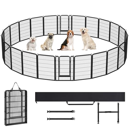 8 Panels Metal Dog Playpen U8006