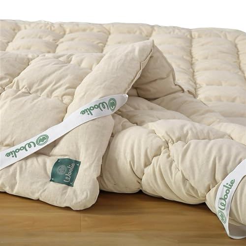 Organic Merino Wool Pillow Top Mattress Topper - 2", Queen O213967