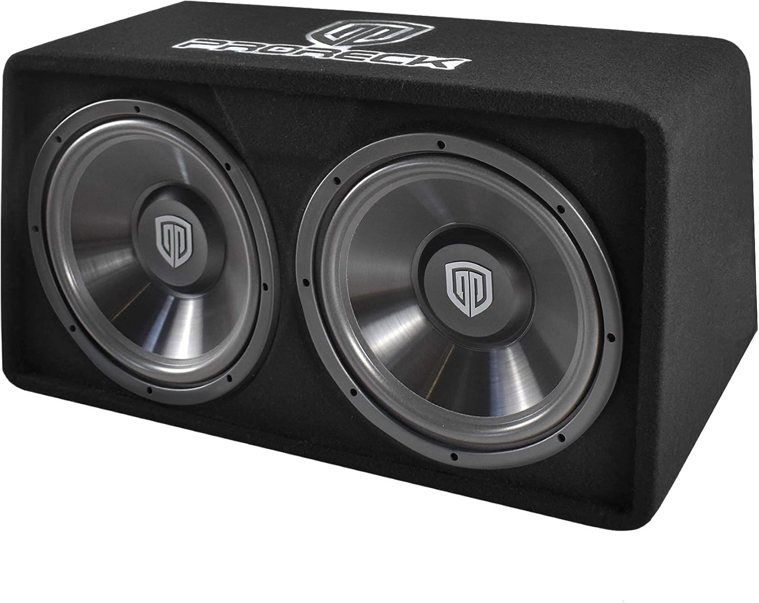 1500W Dual 12" Car Subwoofer with Loaded Enclosure and Mono Block Amplifier Z3278