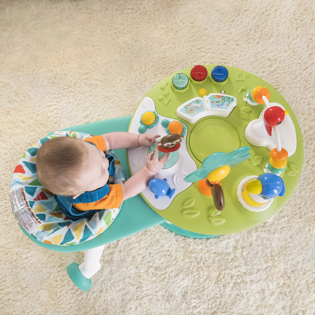 2-in-1 Baby Activity Center & Table, Tropic Coral H798637