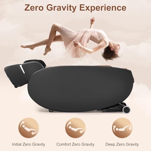 Black Shiatsu Massage Chair with Zero Gravity O94005