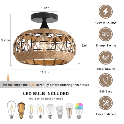 13" Flush Mount Natural Capiz Shell Ceiling Light 3 Light Mini Chandelier Gold Crystal Y544
