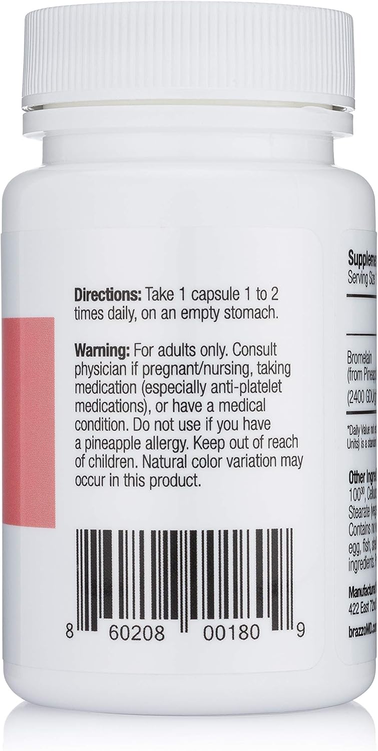 Bromelain with Arnica Tablets, 60 tablets, Pack of 2 N57275