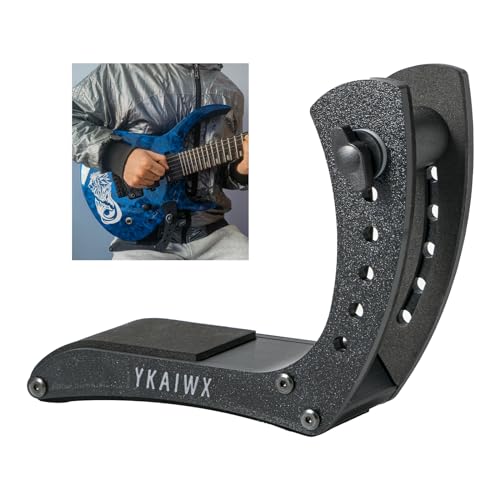 Black Adjustable Guitar Footrest F875486