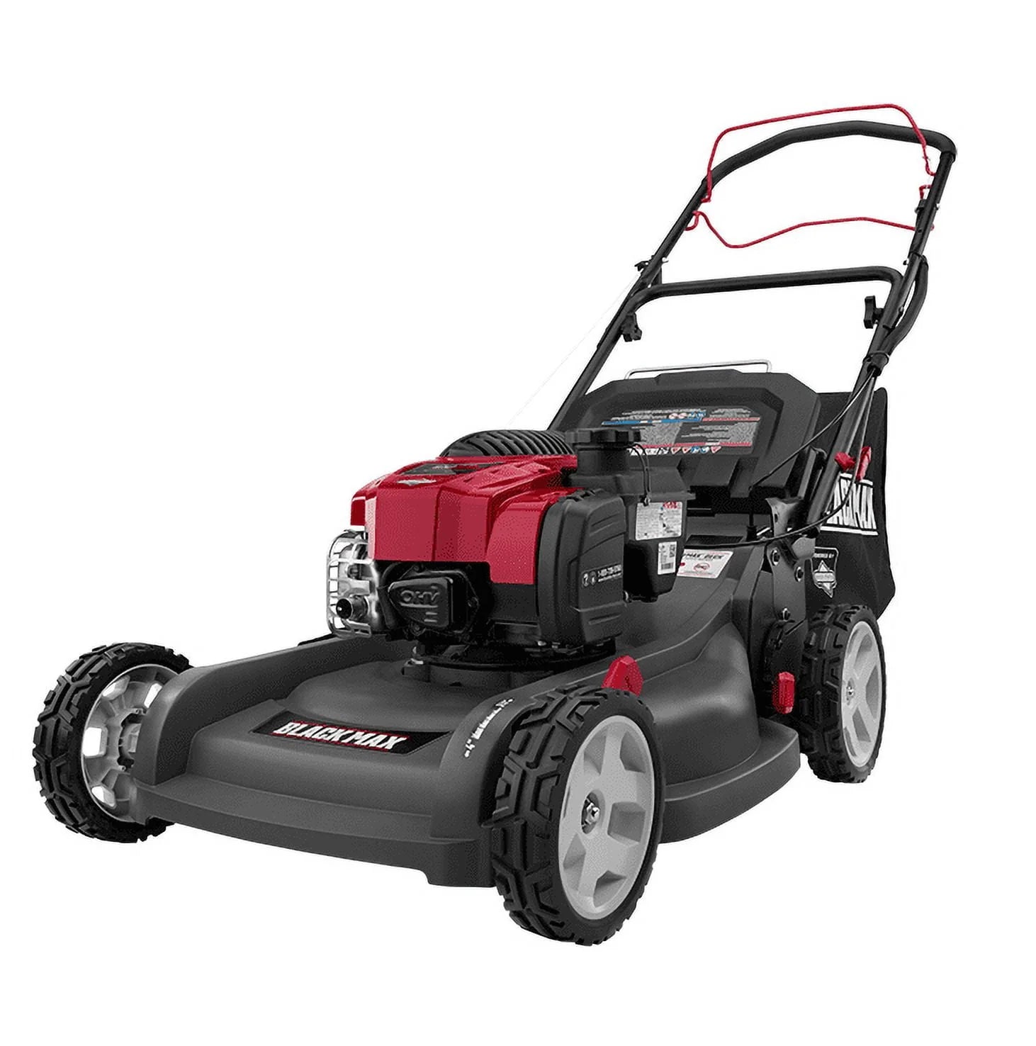 Black 21-Inch 150cc Self-Propelled Gas Mower J83535