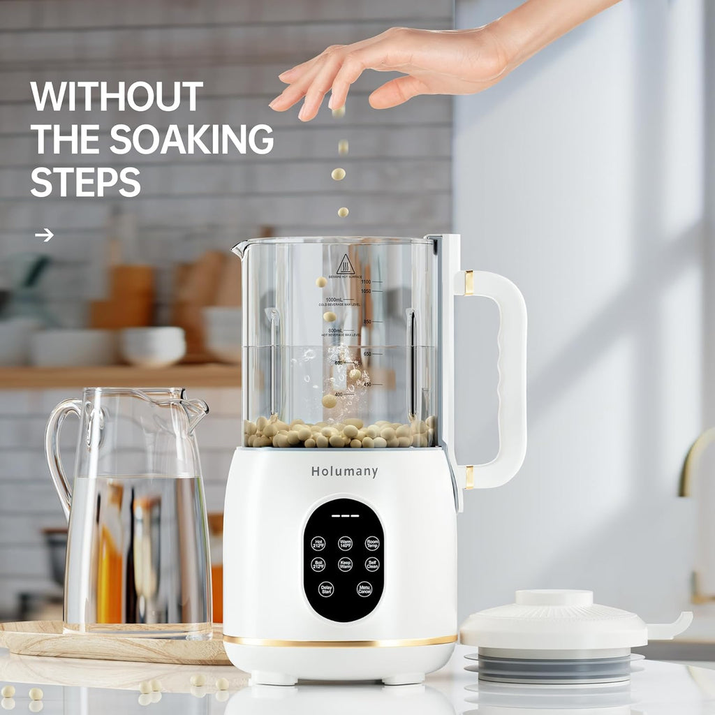 35oz Automatic Soy Milk Maker (White) M35081