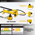 50 ton Low Profile Hydraulic Jack Cylinder with Hand Pump L769