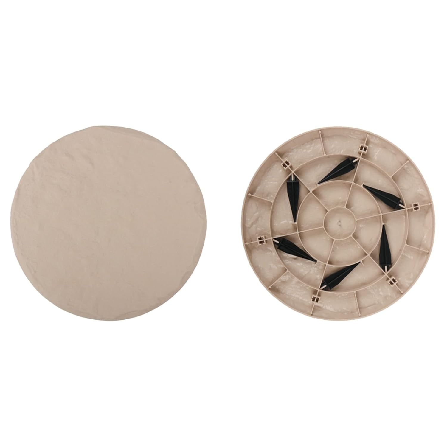 Beige Limestone Resin Garden Stepping Stones M5416