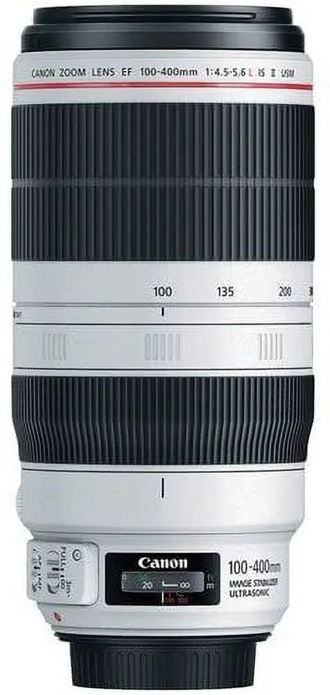 EF 100-400mm f/4.5-5.6L is II USM Lens Bundle with Manufacturer Accessories E156297