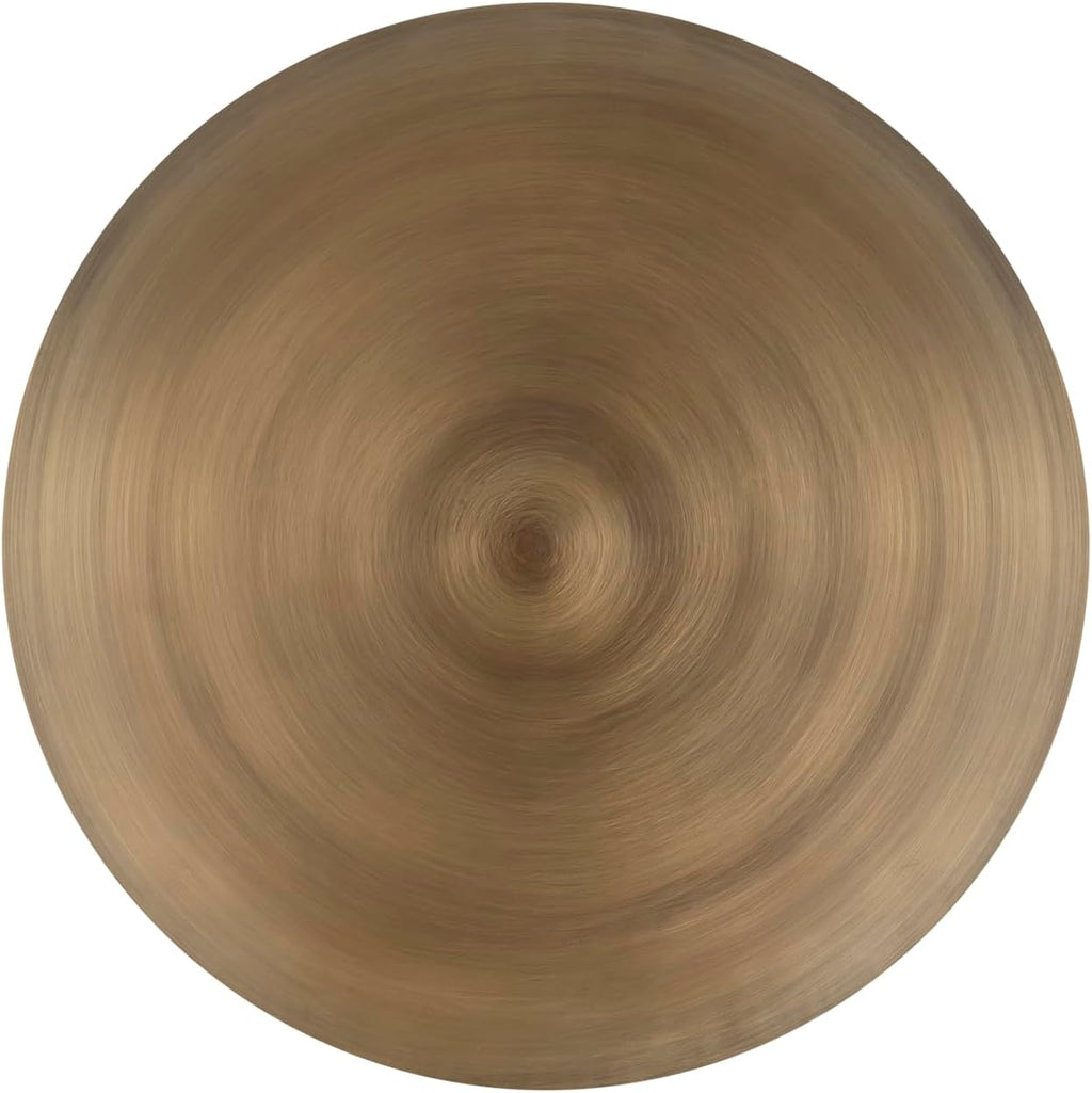 Antique Brass Finished Side Table O2967