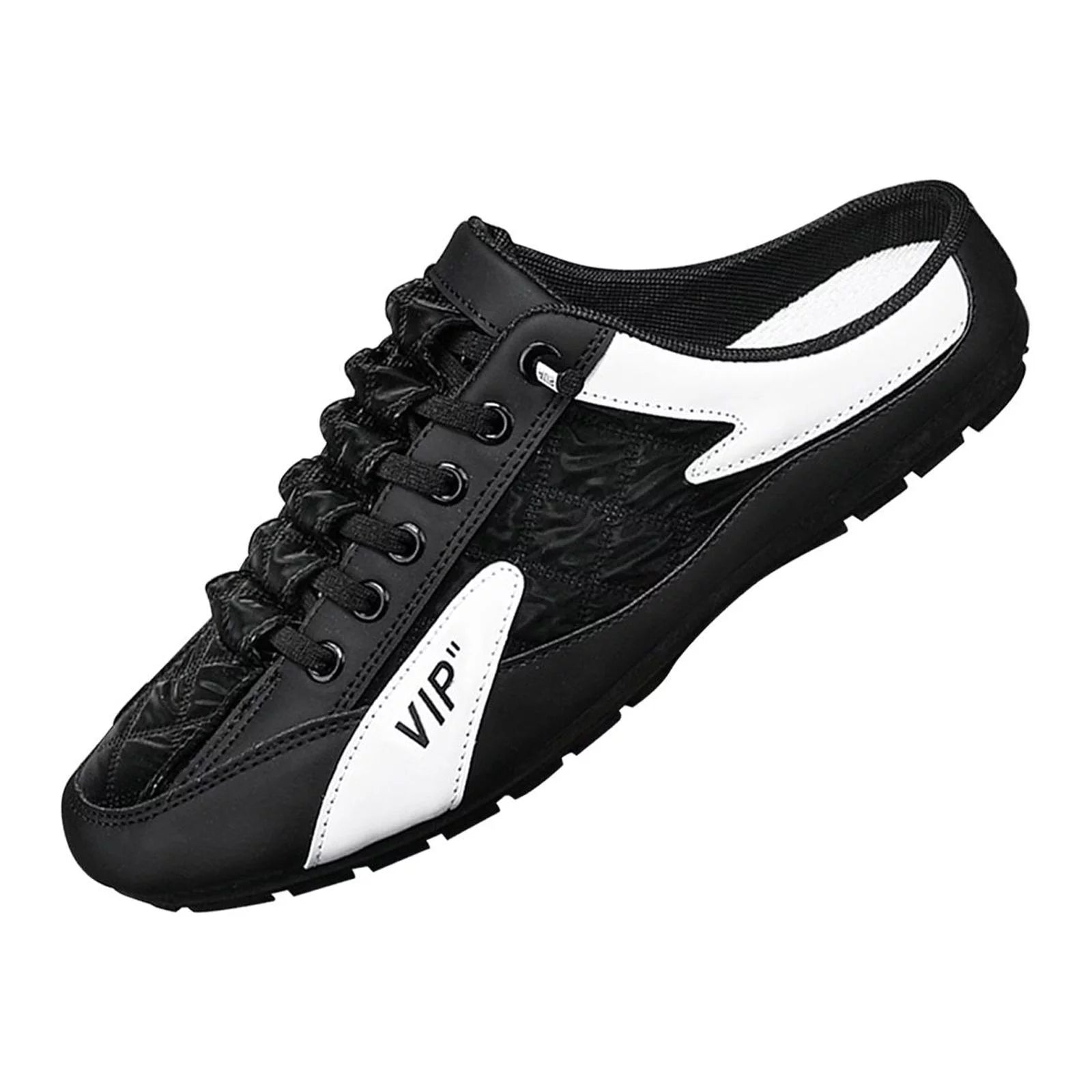 Men Slip on Mule Sneakers Lightweight Backless Casual Sports Shoes Loafers P24336